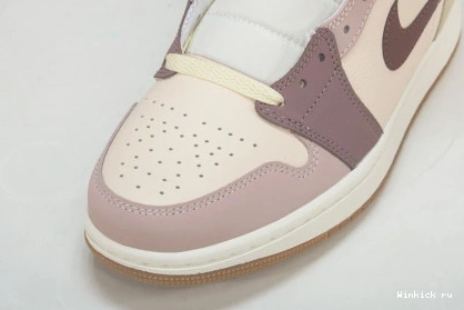 Jordan Mid Dark Mauve Smoky 1 Pony Air SE 0805